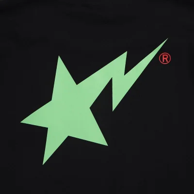 Футболка A Bathing Ape Star Lightning "Black" фото № 4 Футболка A Bathing Ape Star Lightning "Black" фото № 4