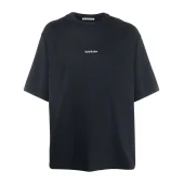 Футболка Acne Studios Short Sleeve Logo Text AS "Black"