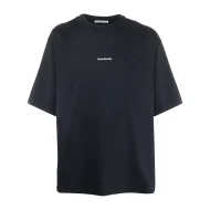 Футболка Acne Studios Short Sleeve Logo Text AS "Black"
