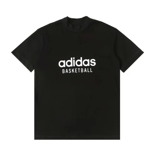 Футболка Adidas With Text Basketball "Black"