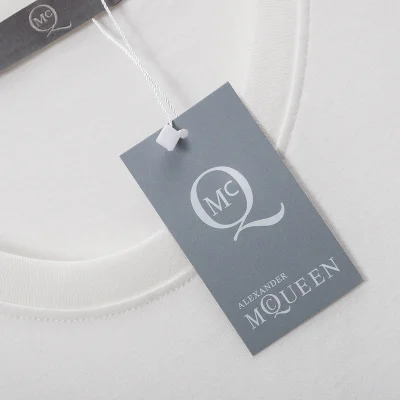 Футболка Alexander Mcqueen Paints "White" фото № 6