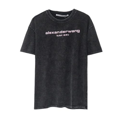 Футболка Alexander Wang New York Style "Black/Pink"