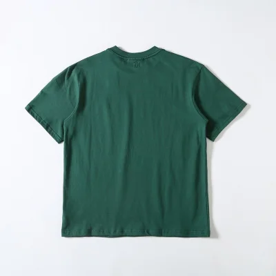 Футболка Amiri With Yellow Letter Logo "Green" фото № 4