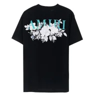 Футболка Amiri Flowers "Black"