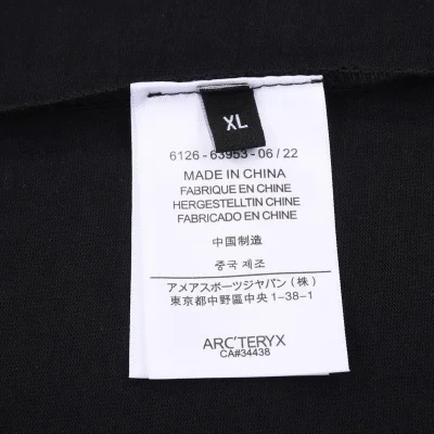 Футболка Arcteryx The Ape Man "Black" фото № 2