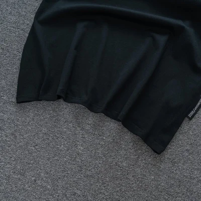 Футболка Balenciaga X Gucci With Stamp "Black" фото № 3