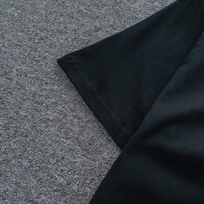 Футболка Balenciaga X Gucci With Stamp "Black" фото № 4