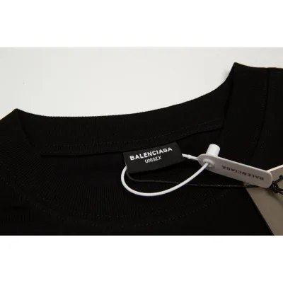 Футболка Balenciaga With Abusive Text "Black" фото № 4