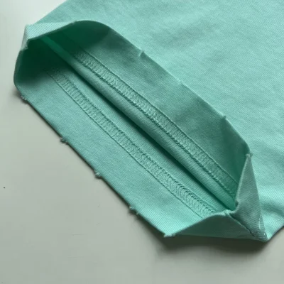 Футболка Balenciaga Small Letter Emblem "Turquoise" фото № 6