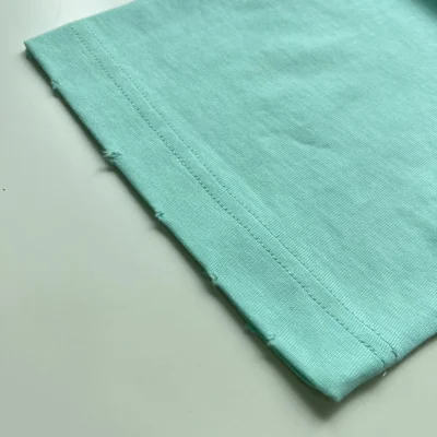 Футболка Balenciaga Small Letter Emblem "Turquoise" фото № 8