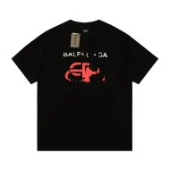 Футболка Balenciaga Imperfective Print "Black"