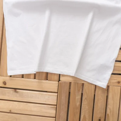 Футболка Balenciaga Front Logo With Shadow "White" фото № 4