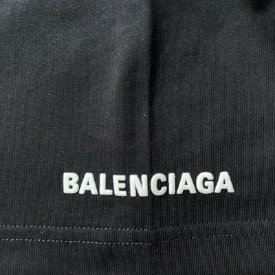 Футболка Balenciaga World Without Hunger "Black" фото № 4