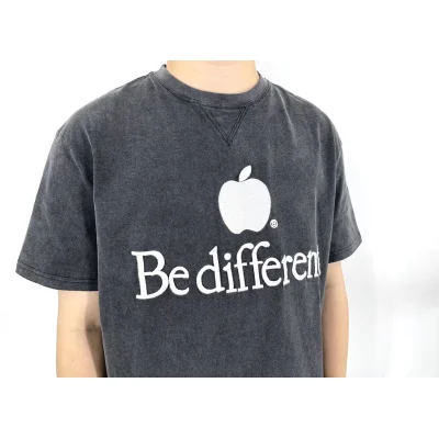 Футболка Balenciaga Be Different "Gray" фото № 5 Футболка Balenciaga Be Different "Gray" фото № 5