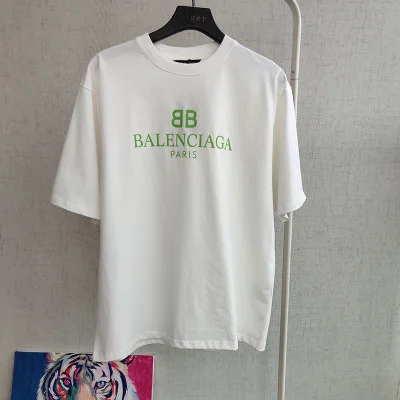 Футболка Balenciaga Short Sleeve With Brand Logo "White" фото № 2 Футболка Balenciaga Short Sleeve With Brand Logo "White" фото № 2