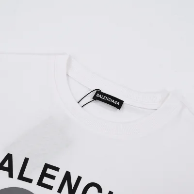 Футболка Balenciaga Print Bubbles "White" фото № 5