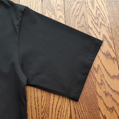 Футболка Balenciaga With A Small Brand Name "Black" фото № 5