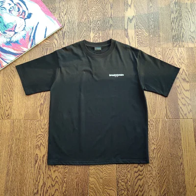 Футболка Balenciaga Logo Crossed Out "Black" фото № 2 Футболка Balenciaga Logo Crossed Out "Black" фото № 2