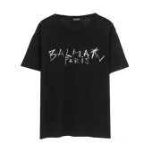 Футболка Balmain With The Inscription Of Brand Name "Black"