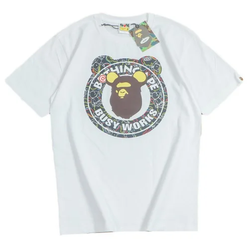 Футболка Bape Monkey With Bear Ears "Brown"