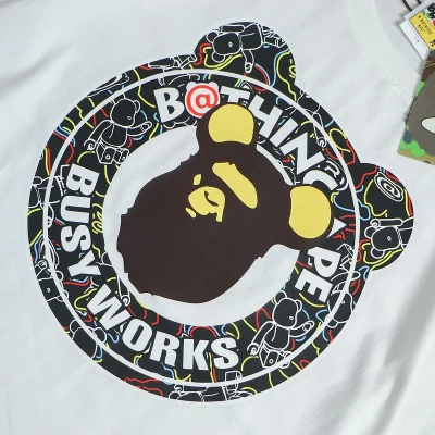 Футболка Bape Monkey With Bear Ears "Brown" фото № 3