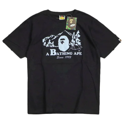 Футболка Bape Tent In Mountains "Black"