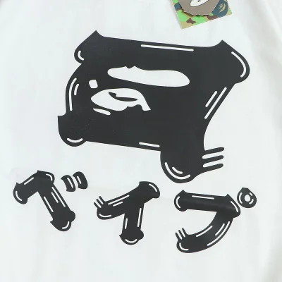 Футболка Bape Hieroglyph Inscription "White" фото № 3 Футболка Bape Hieroglyph Inscription "White" фото № 3