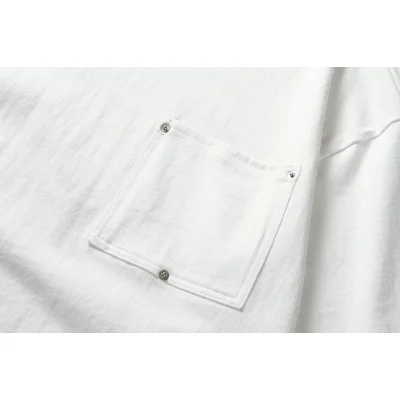 Футболка Bottega Veneta Small Chest Pocket "White" фото № 3