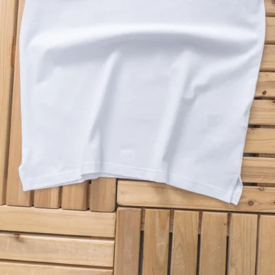 Поло Burberry Plaid Collar "White" фото № 4