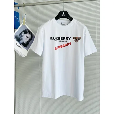 Футболка Burberry Two Inscriptions "White" фото № 3