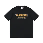 Футболка Burberry Yellow Inscription "Black"