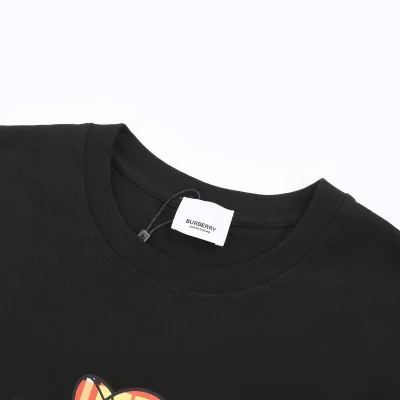 Футболка Burberry Checkered Toy And Logo "Black" фото № 8