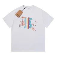 Футболка Burberry Colorful Logo B "White"