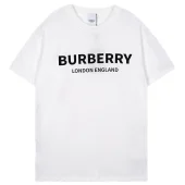 Футболка Burberry Logo And Inscription London England "White"