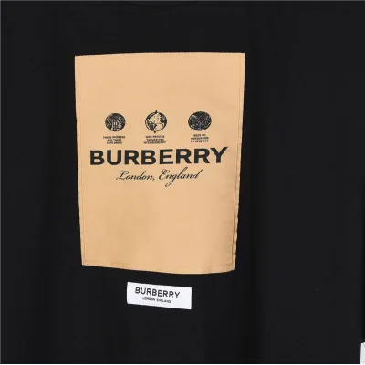 Футболка Burberry Point Circle "Black" фото № 5