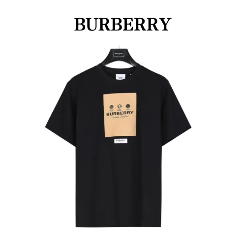 Футболка Burberry Point Circle "Black"