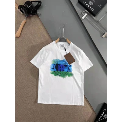 Футболка Burberry Planet Earth "White" фото № 3