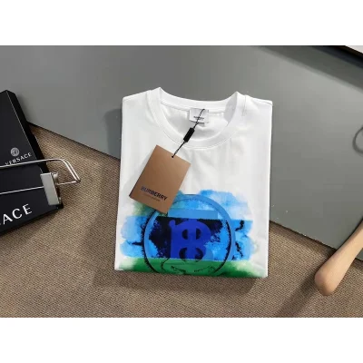 Футболка Burberry Planet Earth "White" фото № 5