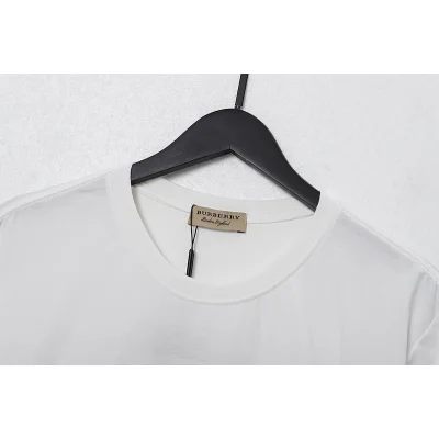 Футболка Burberry Checkered Lettering "White" фото № 3