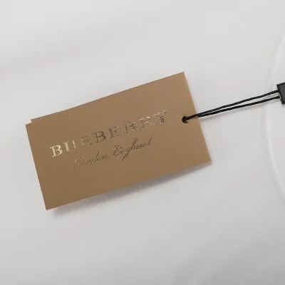 Футболка Burberry Hidden Text "White" фото № 6