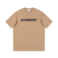 Футболка Burberry With The Brand Name "Brown"