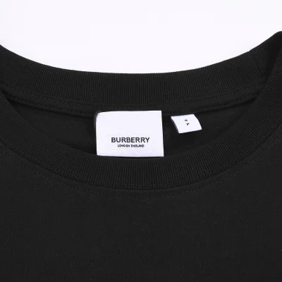 Футболка Burberry With Logo Print "Black" фото № 5
