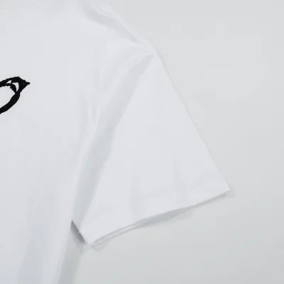 Футболка Burberry With Print Of An Unusual Beast "White" фото № 3