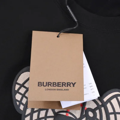 Футболка Burberry With Cute Print "Black" фото № 9
