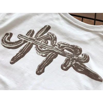 Футболка Cactus Jack Merch Face Print And Logo Inscription "White" фото № 4 Футболка Cactus Jack Merch Face Print And Logo Inscription "White" фото № 4