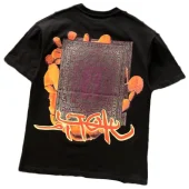 Футболка Cactus Jack Merch Book Decorated By Patterns "Black"