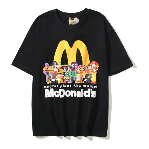 Футболка Cactus Jack Merch McDonalds Print "Black"