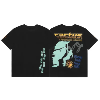 Футболка Cactus Jack Merch Blazing Trails’92 "Black" фото № 8