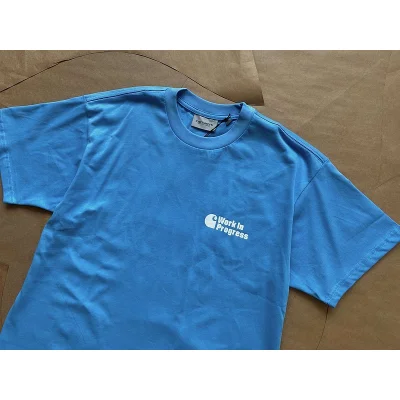 Футболка Carhartt Work In Progress "Blue/White" фото № 3