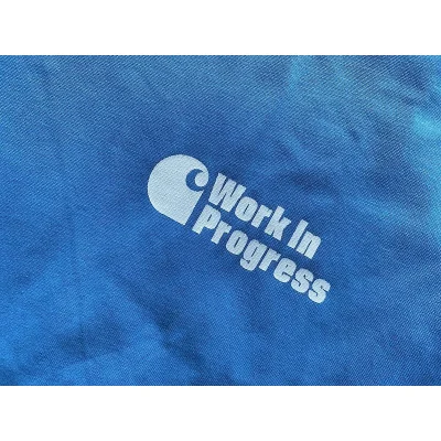 Футболка Carhartt Work In Progress "Blue/White" фото № 6
